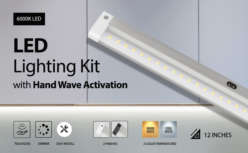 eshine under cabinet led lighting kitchen garage book closet rv boat cabinet sink laundry desk 