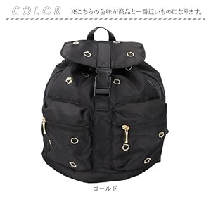 Amazon.co.jp: 猫のわ 刺繍フラップリュック リュック シルバー