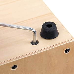 Amazon | AKLOT カホン, ボックスドラム Cajon 木製 パーカ