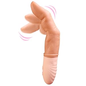 Vibrador Punto G de Dedo para Mujer Vibrador de Dedo ...
