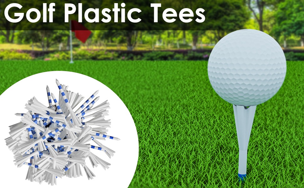 golf tees plastic