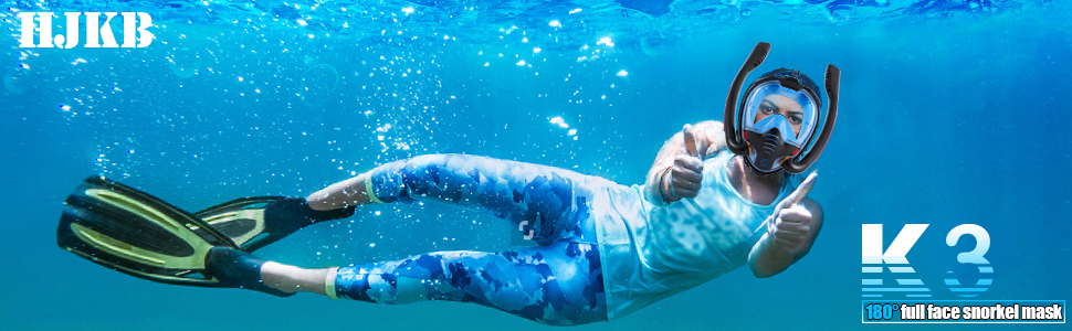 full face snorkel mask