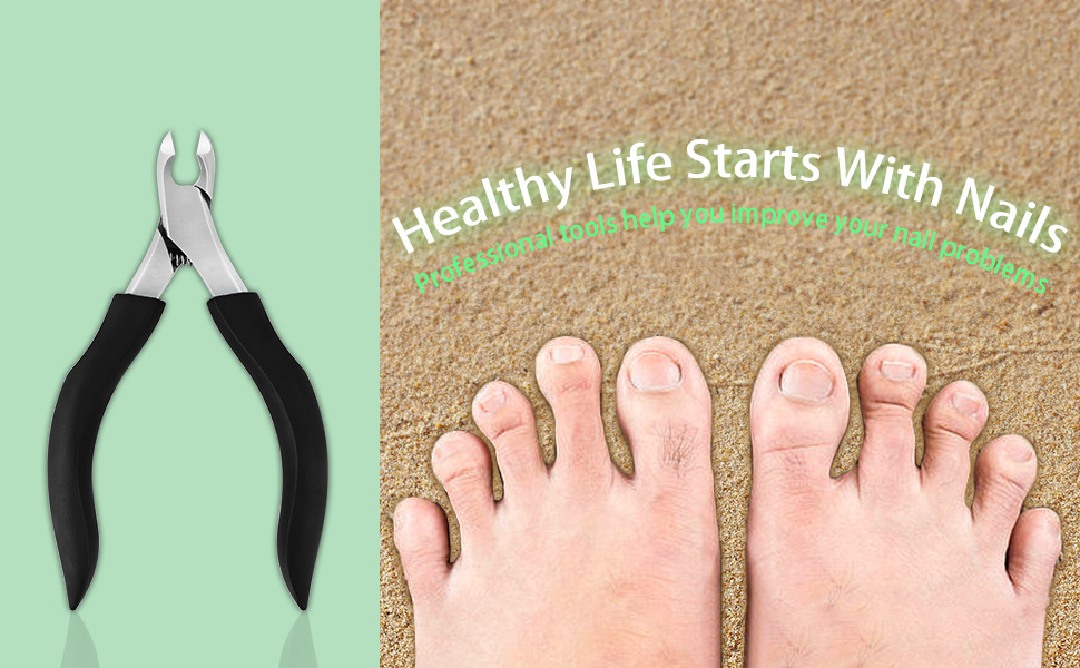 Professional Toenail Clippers for Thick or Ingrown Toenails Long