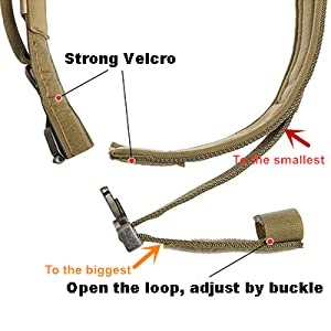 Huntvp Tactical Dog Collar with Control Handle Military Adjustable Collar for Medium-sized dogs