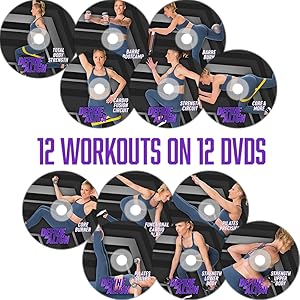 X-TrainFit Define & Align: 90 Day Workout Program with 12 Exercise Videos + Training Calendar, Training Guide and Nutrition Plan 21 barre workout training guide pilates strength exercises cardio fitness total body workouts exercise