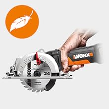 WORX Scie Circulaire 500W, 4200 RPM, WX439.2 16 akku kreissäge hand kreissäge längsanschlag 12v 18v kreissäge worx kreissäge bosch makita einhell