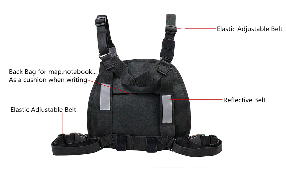 tactical chest harness vest