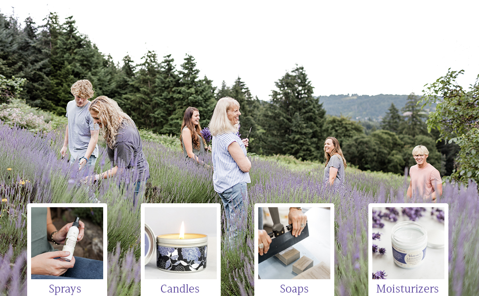 Victoria's Lavender Lavendar Gift Set Luxury For Women Holidays Christmas Spa