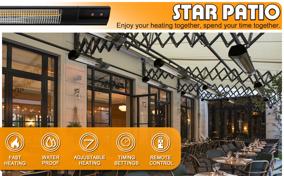 wall mounted infrared hanging patio heater ceiling heater electric patio heater outdoor heater