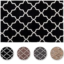 Asrug Moroccan Trellis Non-Slip Area Rug for Living Room Modern Design Carpet Mat for Entry, Patio, High Traffic Areas… Moroccan Trellis Non-Slip Area Rug Living Room Modern Design Carpet Mat for Entry, Patio