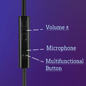 in line microphone for kitty kids cat headphone with volume control