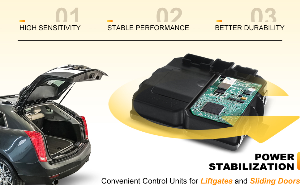 APremium Liftgate Control Module Replacement for Cadillac SRX 20102015 20837967