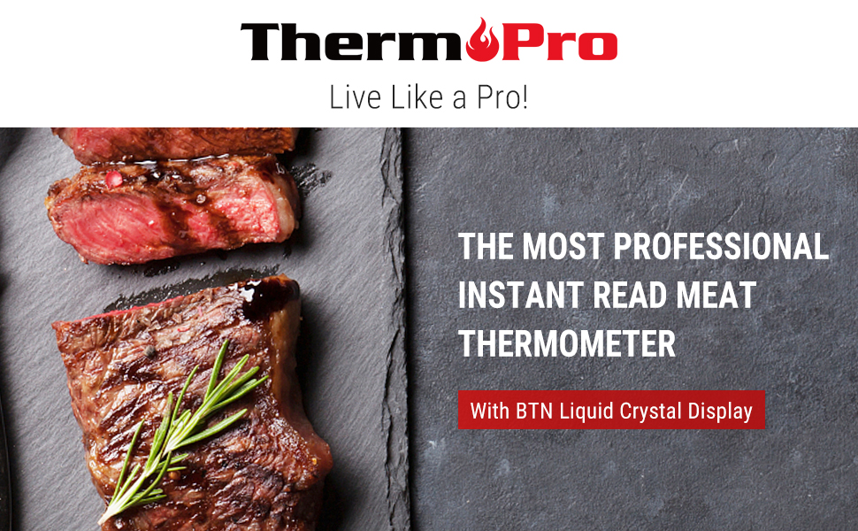 ThermoPro TP620 Professional Thermocouple Instant Read Meat Thermometer