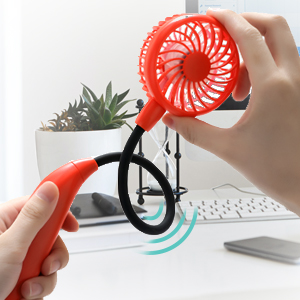 flexible fan head