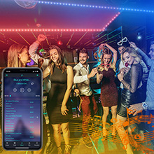 LED Strip Lights,65.6ft MOFUT Smart Led Lights 5050 RGB Led Light Strip Color Changing Led Strips