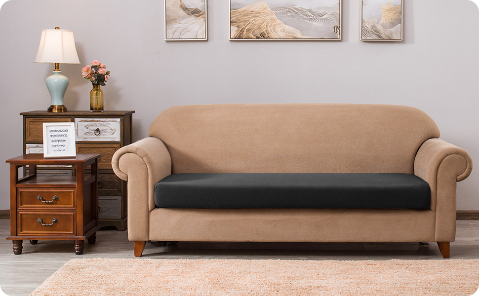 DyFun Couch Cushion Cover Stretch RV Seat Cover Cushion