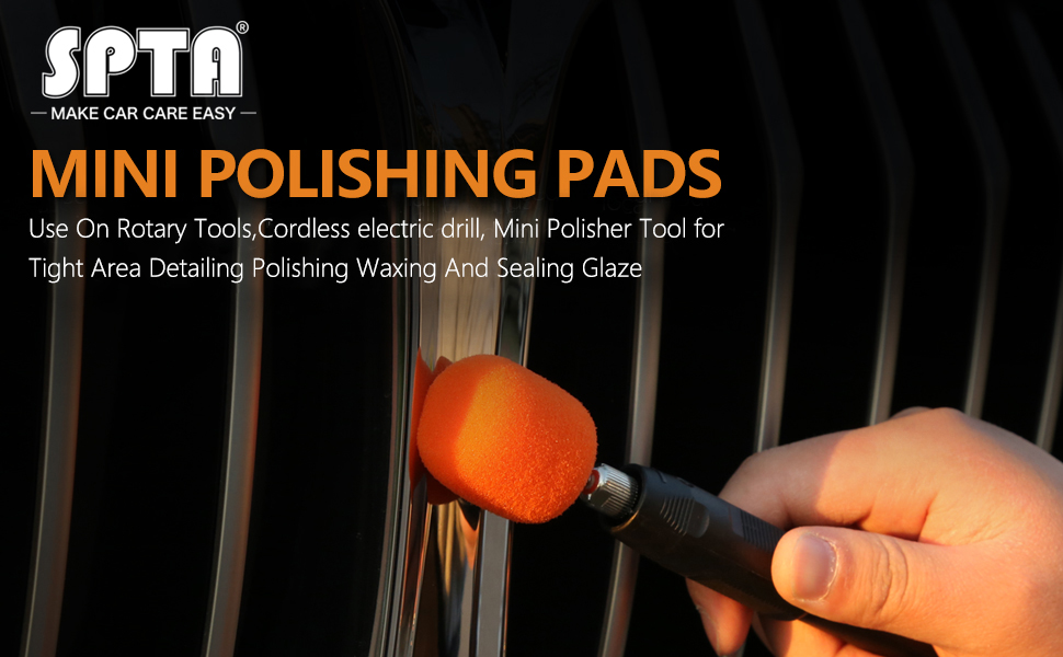 Mini Buffing Polishing Pads, 16Pcs Mini Detail Polisher