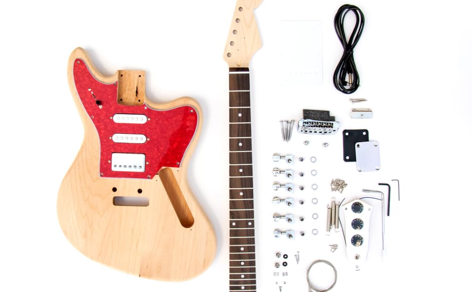 The FretWire Style DIY Electric Guitar Kit DIY Build Your