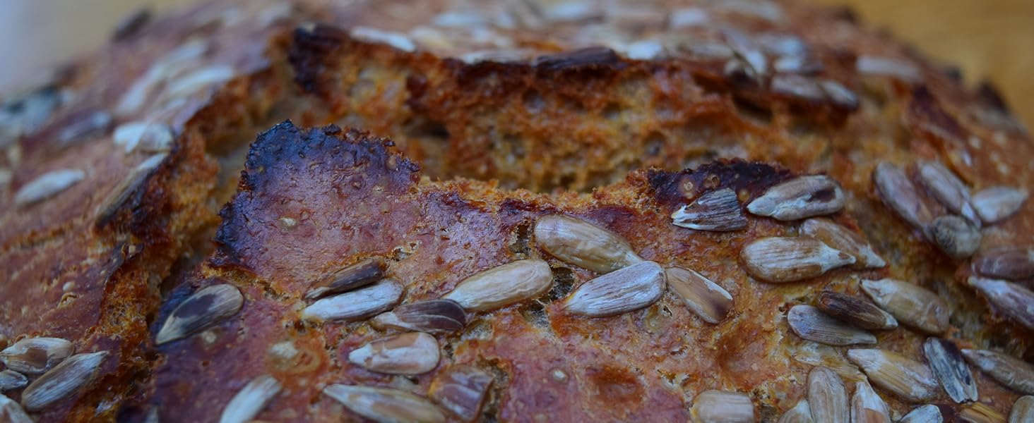 Seeds, Nuts, Herbs, Spices, Cheese... easily add limitless flavors and textures with LoafNest.