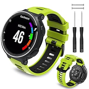 Th-some Correa para Garmin Forerunner 735XT - Compatible con Forerunner 235 Correa de Reloj, Pulsera de Reemplazo Silicona Suave Sports Banda para ...