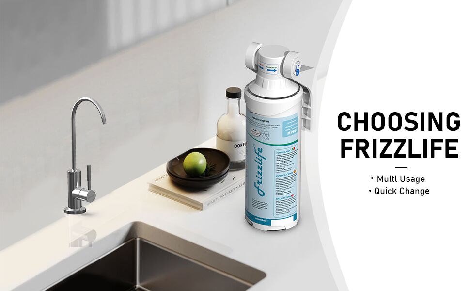 Frizzlife Under Sink Water FilterNSF/ANSI 53&42 Certified Drinking
