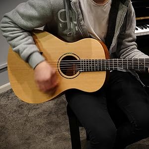 Tanglewood Roadster II TWR2 O Acoustic Guitar, 6 Strings, Orchestra, Natural Satin Finish 3 SPN-UGL