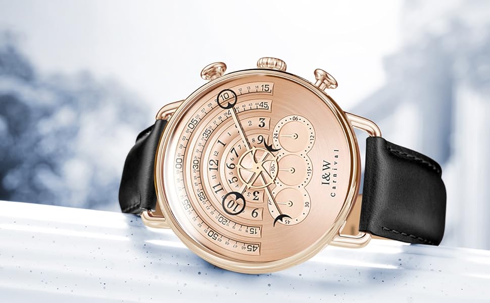 I&W Carnival ゴールド ブラック 腕時計 Amazon.co.jp: （carnivalカーニバル） I＆Wシリーズ 腕時計