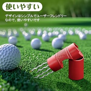 【miu】マスターズゴルフ　ディボットツール Amazon | ゴルフディボットツール ゴルフ グリーンフォーク