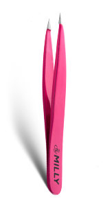 pink point tweezers
