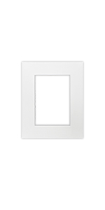 8 x 10 inch white single matte