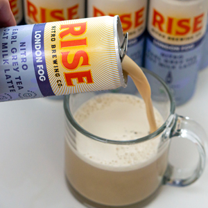 RISE Brewing Co London Fog Nitro Cold Brew Earl Grey Tea