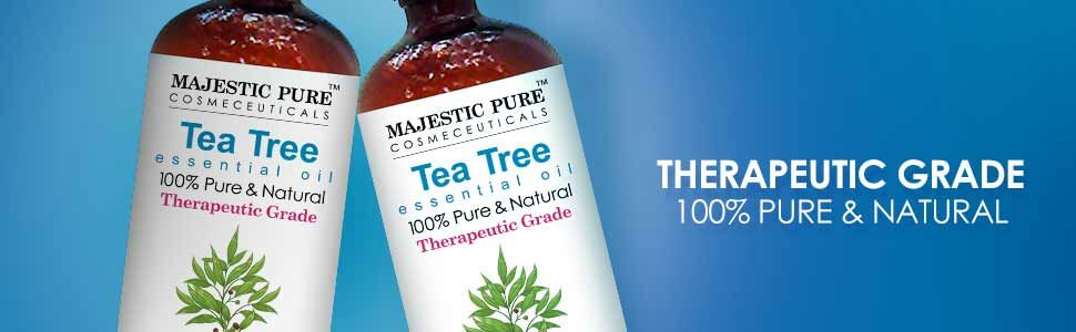 majestic pure tea tree essential oil organic authentic therapeutic grade natural premium top best