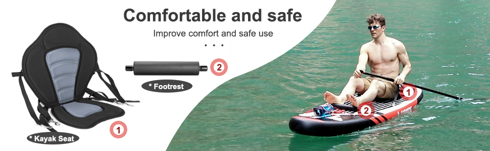 comfortable and safe