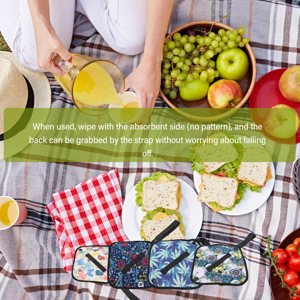 Xiuganpo Pee Cloth for Women Hiking, Eco Friendly Pee Cloth Silver Infused 2pcs for Female Urination Solution, Reusable Easy to Use Absorbent Wipes for Outdoors Hiking Camping 19 2718240036011-3