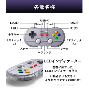 Amazon.co.jp: [正規品] 8Bitdo N30 Pro 2 Bluetooth GamePad