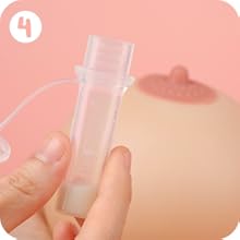 Haakaa Silicone Colostrum Collector with Storage Case Set, Included 1 pc Reusable Cotton Wipe
