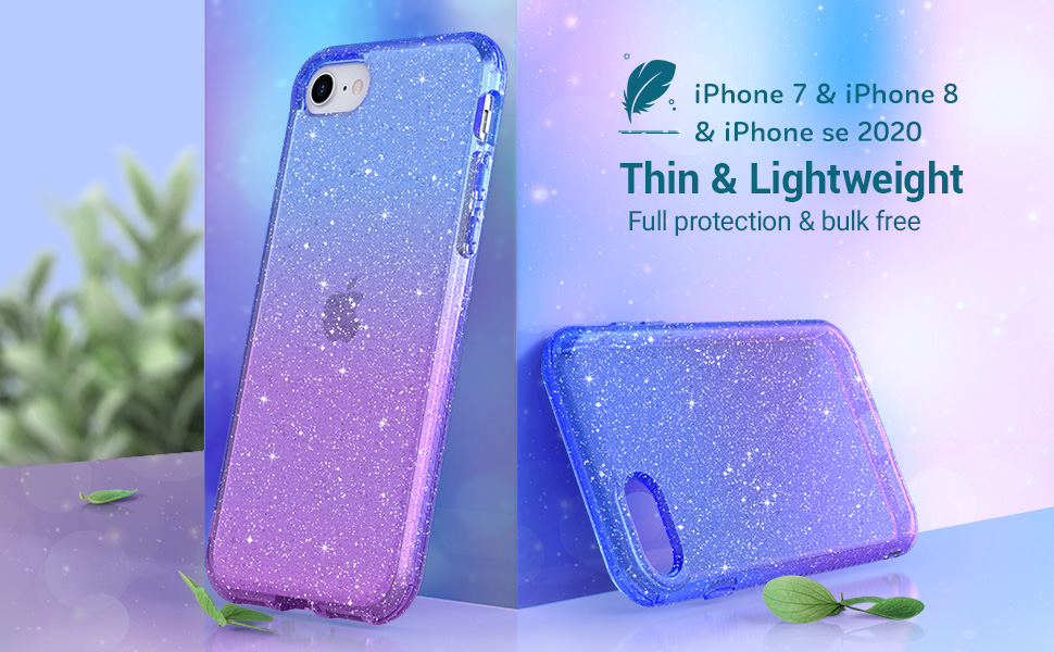 ULAK Compatible with iPhone SE 3 2022 Case, iPhone SE 2020