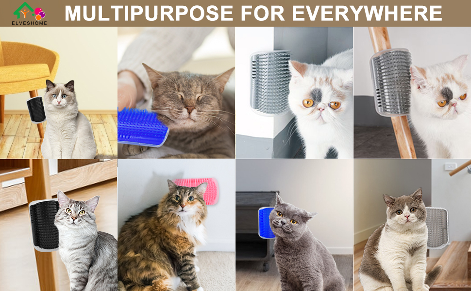 Cat Self Groomer 4 PACK Upgraded