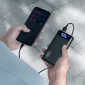 Banco de energía de pantalla LED INIU 20000mAh
