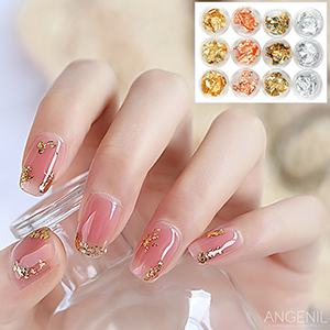 Paillette Folienaufkleber ist kreativ