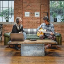 Audient iD14 (MK2) 10in/6out USB3.0 Audio Interface 126dB Dynamic Range, ADAT Input, Software Mixer