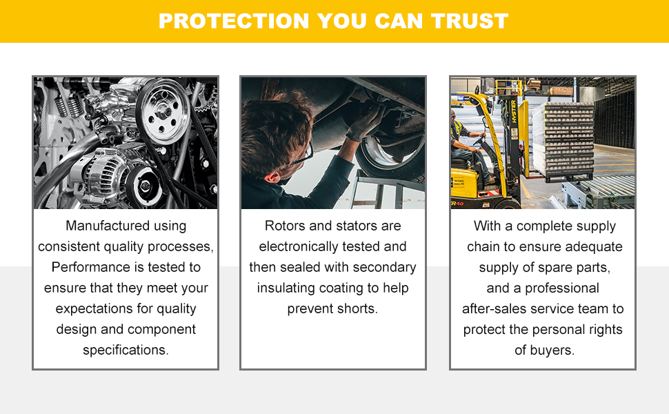 OCPTY Alternators 11570 7B0903015C 90295776 Fit for