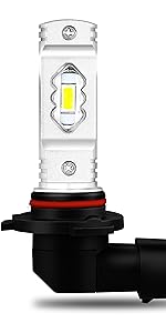 Alla Lighting ETI-56 H10 9145 LED Red Fog Light Bulbs Car Truck 12V Replace