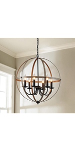 Saint mossi Farmhouse chandelier lighting rustic chandelier room pendant