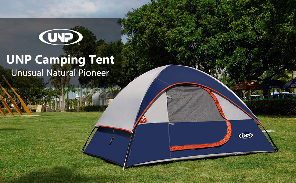 unp Camping Tent 2-3 Person Lightweight with Rainfly Easy Set-up Portable-Dome-Waterproof-Ideal for Outdoor Activities, Beach, Backyard Tent 3 Product description