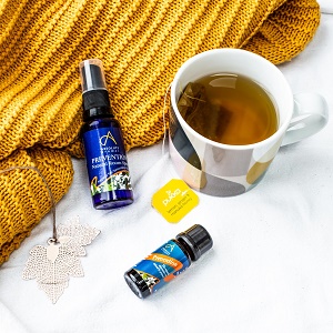 blend of tea tree cajeput ravintsara niaouli eucalyptus to defend and protect wellbeing