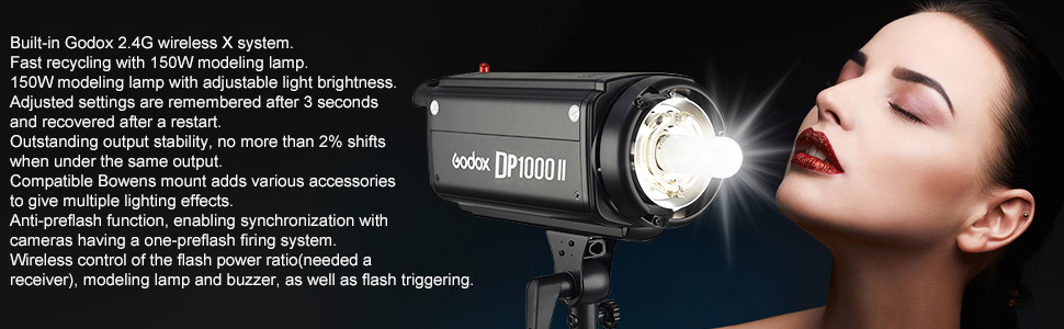 godox dp1000ii studio flash