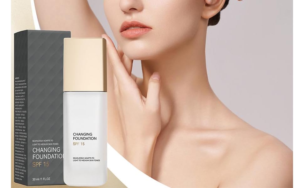 Vloeibare funderingsmake -up, make -up foundation