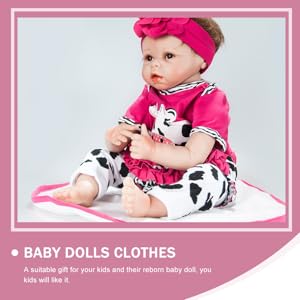 リボーンドール+お洋服3セット Amazon.co.jp: リボーン ベビードール 服 24インチ 新生児 3点