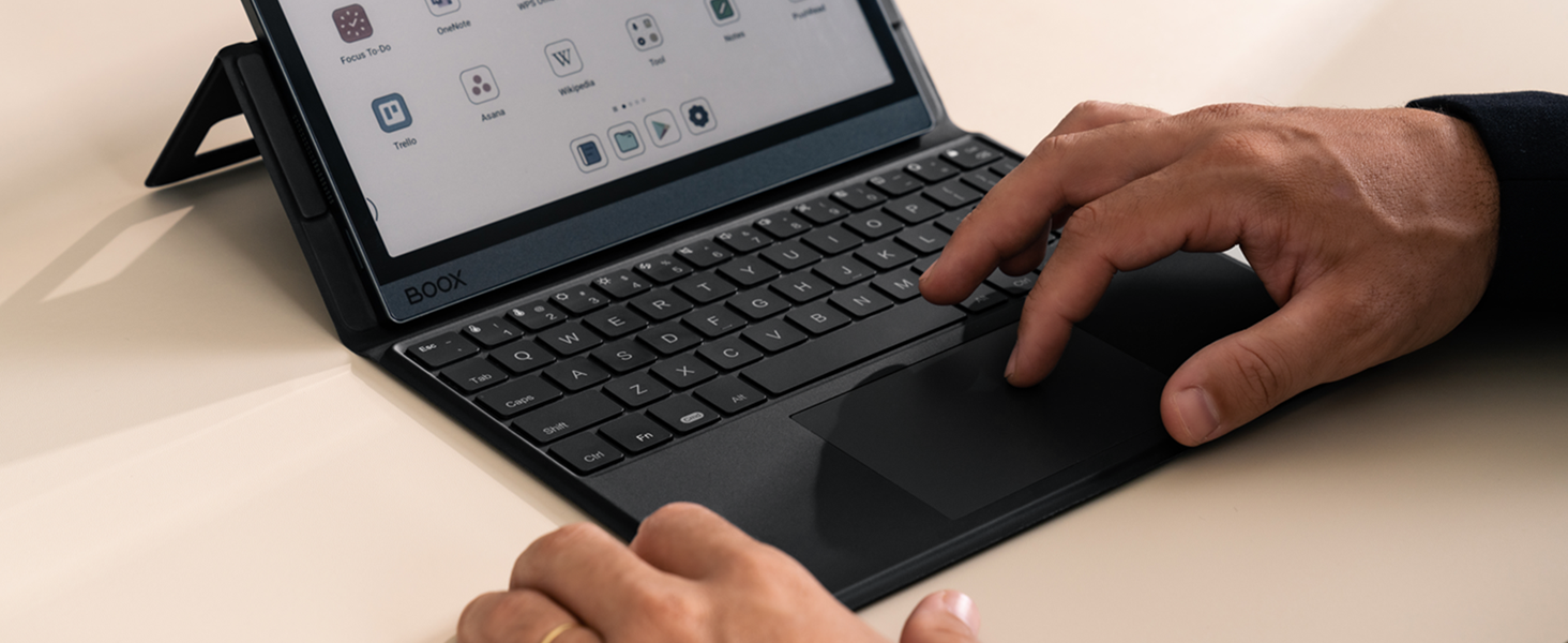 BOOX Tab Ultra C Pro Klawiatura QWERTY Angielski Układ Etui